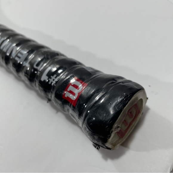 Wilson Titanium Soft Shock Tennis Racquet Matchpoint Black & Yellow Match Point - Picture 11 of 14